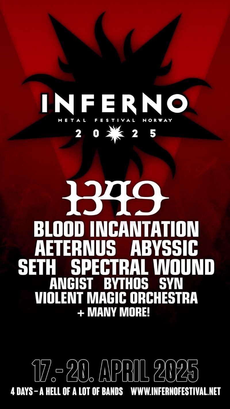 Primeras confirmaciones del Inferno Metal Festival 2025