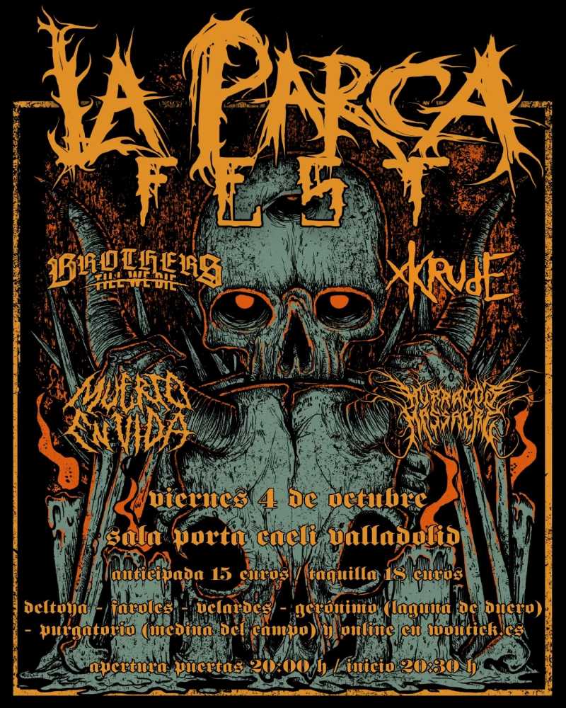 Nuevo festival de Metal Extremo, La Parca Fest de Valladolid