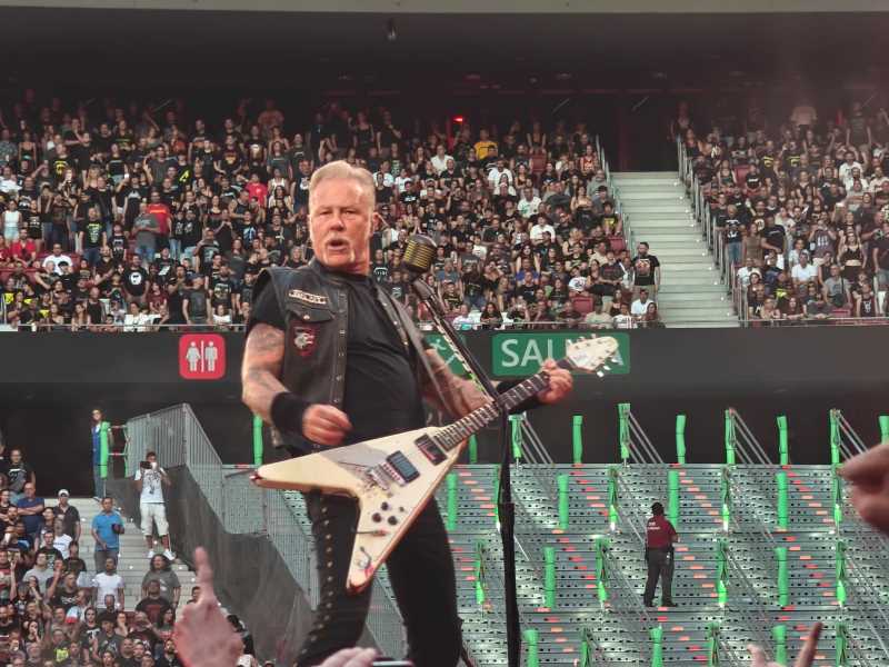 Metallica vuelve a triunfar en Madrid con su nuevo M72 World Tour