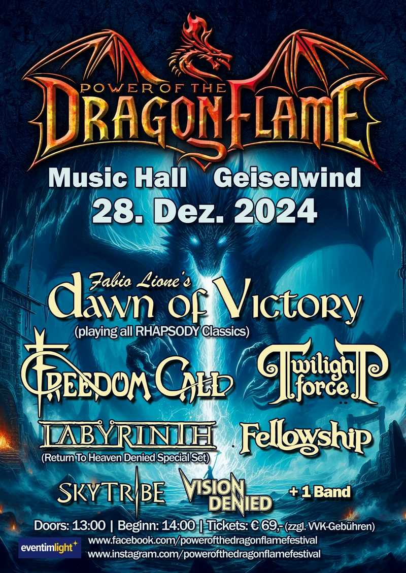 Información del Power Of The Dragonflame Festival de Alemania