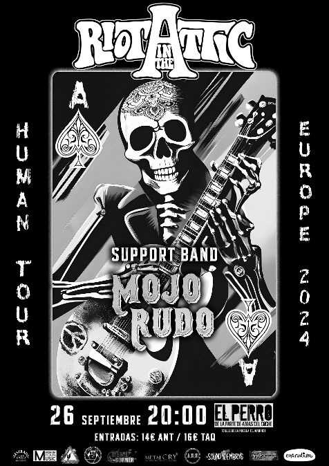 Riot In The Attic en Madrid el 26 de septiembre