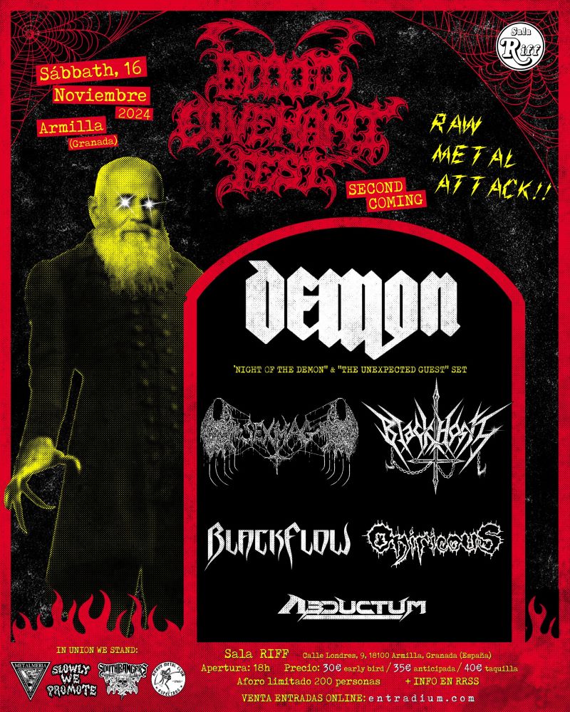 Cambios en el cartel del Blood Covenant Fest de Granada