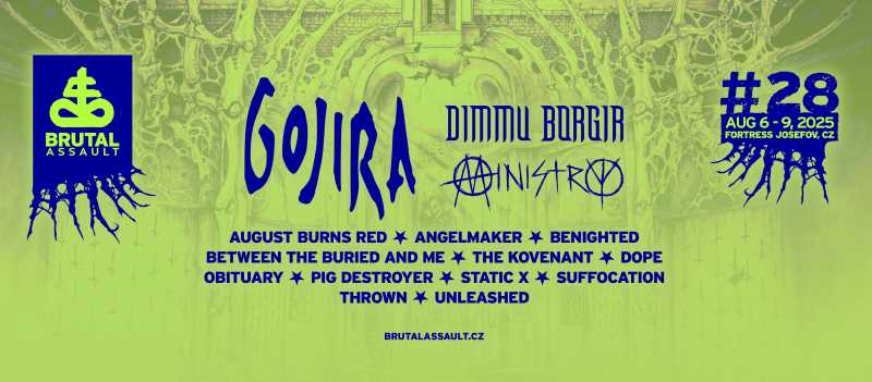 Primeras informaciones del Brutal Assault 2025
