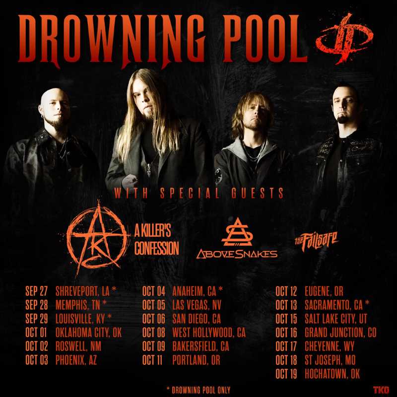 Drowning Pool presenta fechas de su gira americana