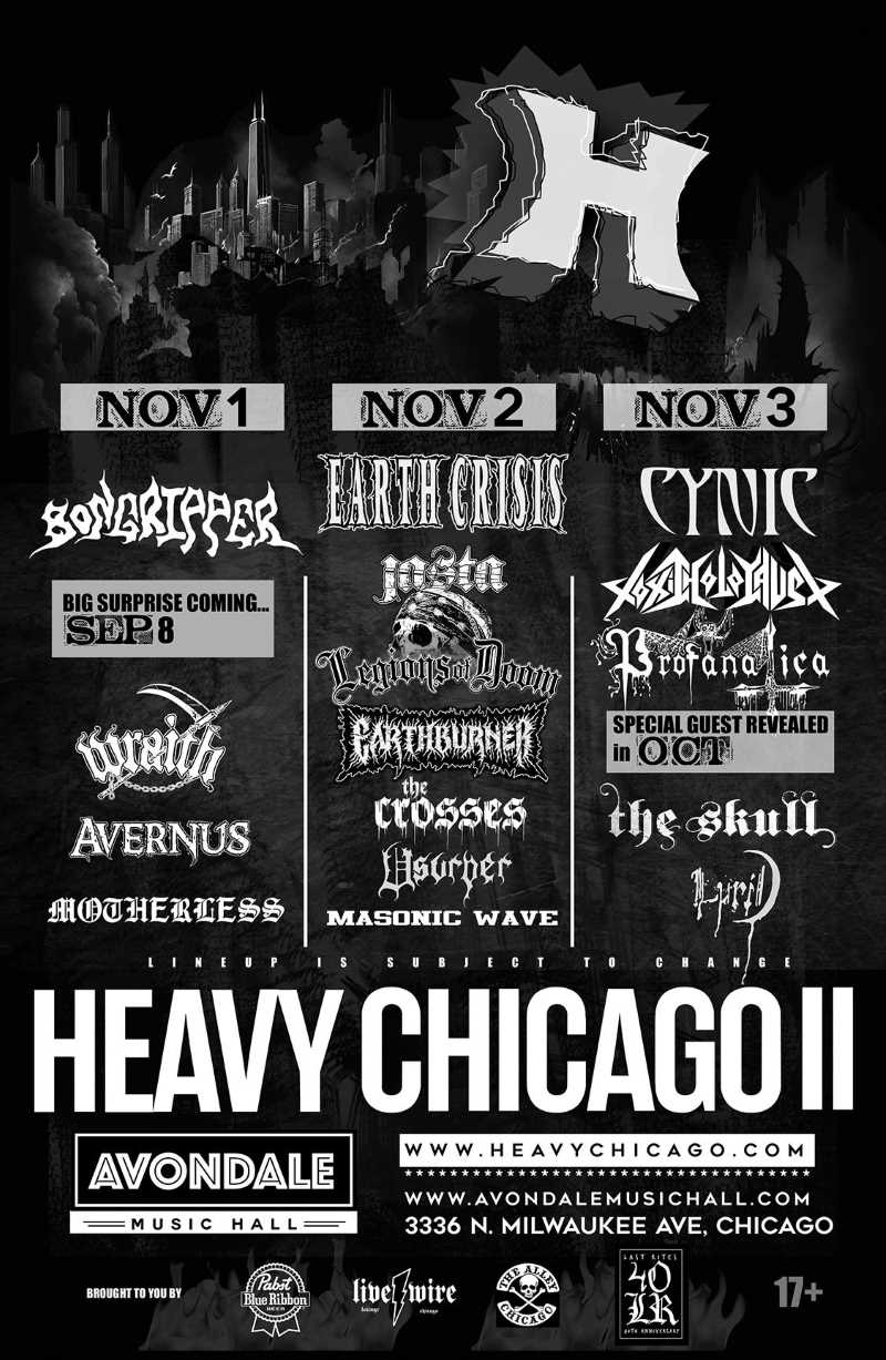 Conocemos el festival norteamericano Heavy Chicago II