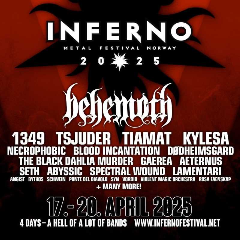 Se suman más nombres al Inferno Metal Festival 2025