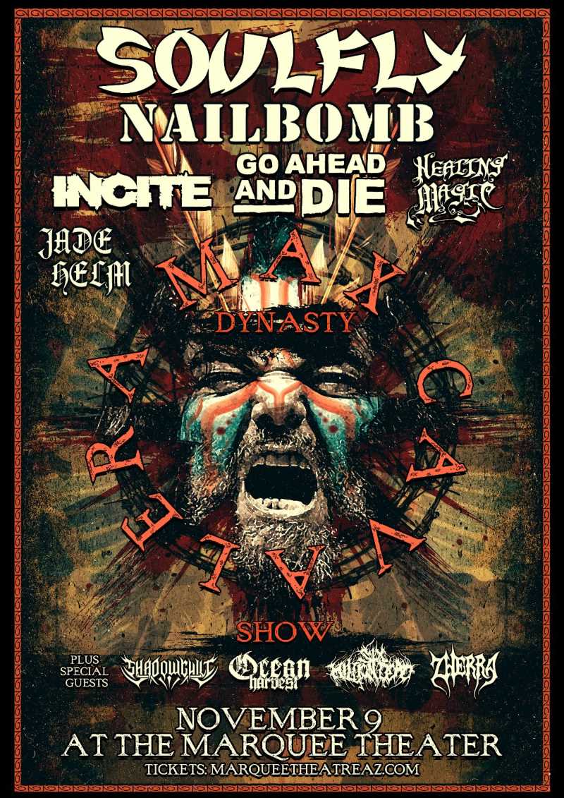 Soulfly culminara su gira con un concierto especial de la Max Cavalera Dinasty