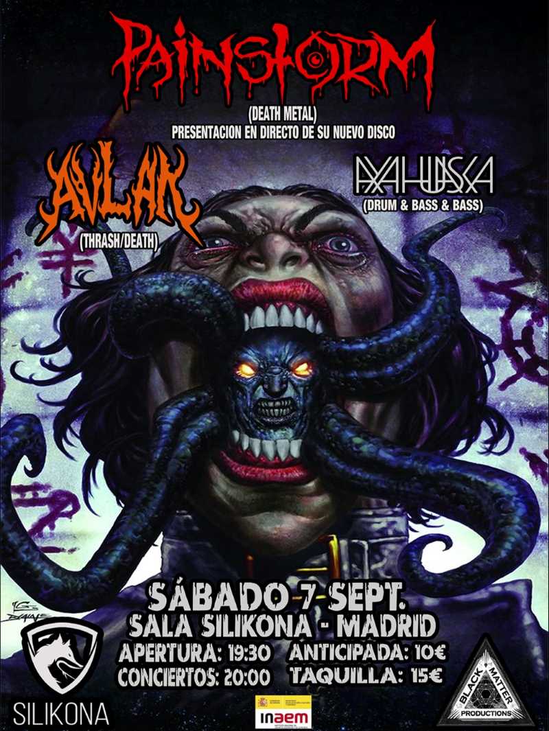Presentación de Painstorm en Madrid el sábado 7 de septiembre