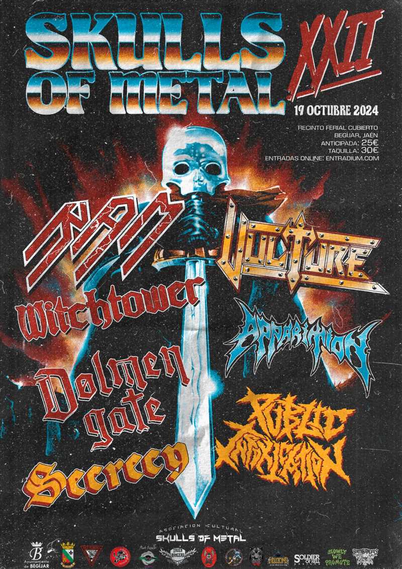 Publicado el cartel del Skulls Of Metal 2024