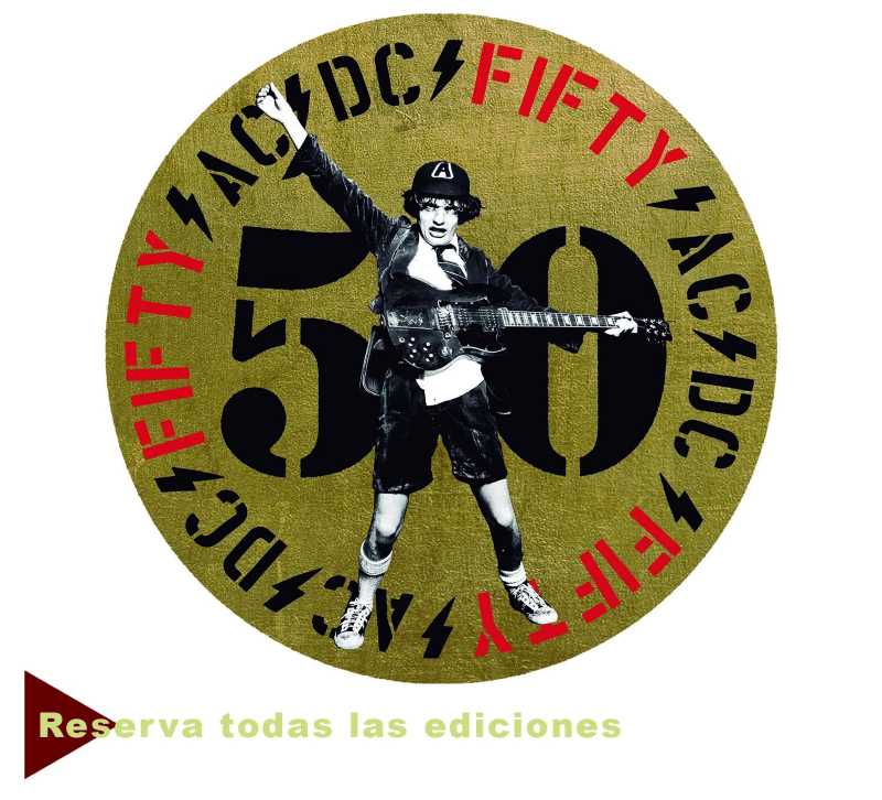 AC/DC publica una edición de lujo llamada “50 años de AC/DC