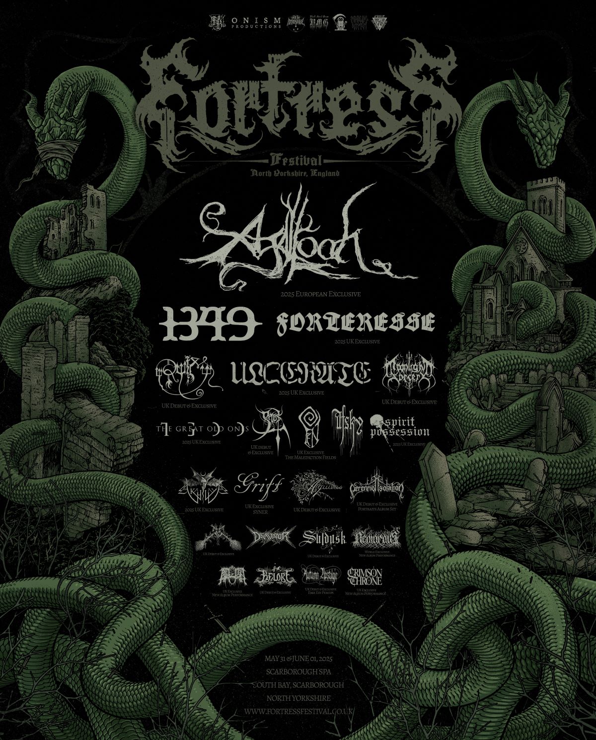 Cartel completo del Fortress Festival 2025