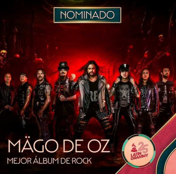 Mägo De Oz nominados al mejor álbum de rock en los Latin Grammys
