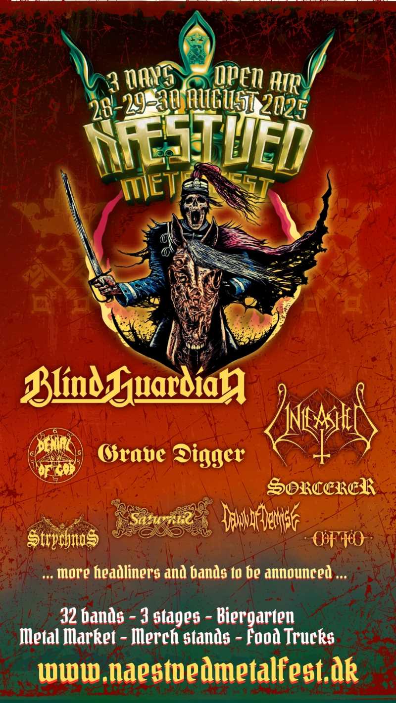 Información del festival danés Næstved Metalfest 2025