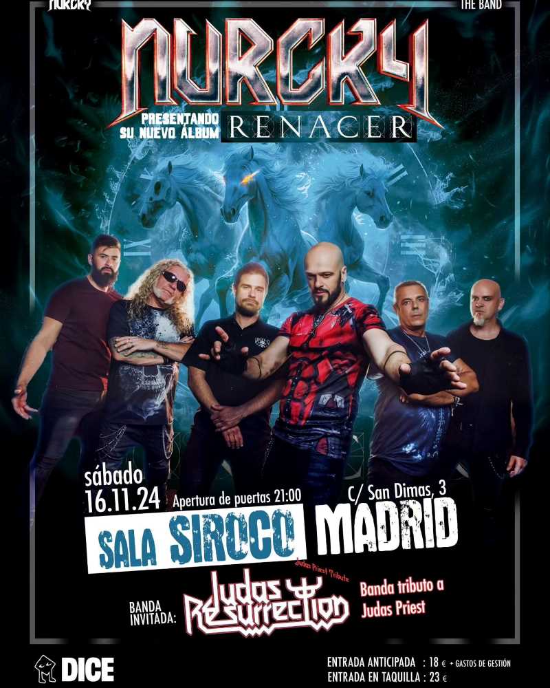 Nurcry presenta en Madrid «Renacer», el próximo día 16 de noviembre