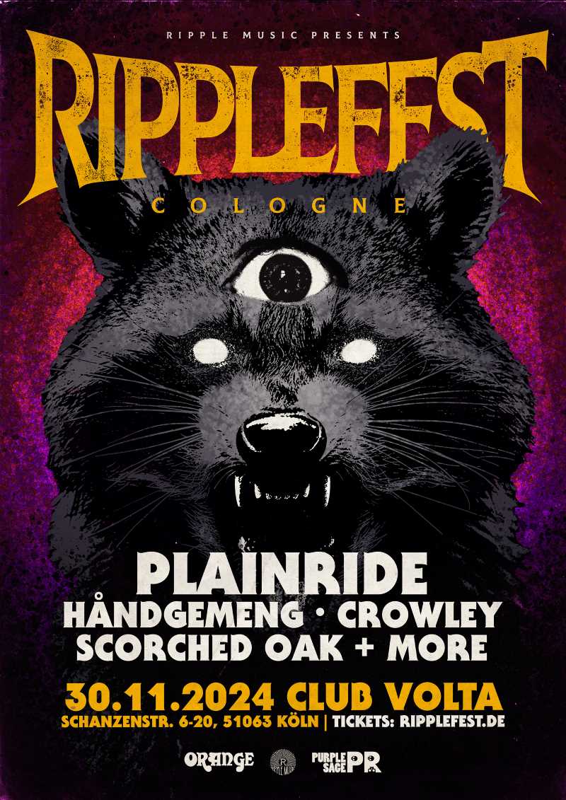 Anunciadas las primeras bandas del Ripplefest Germany 2024