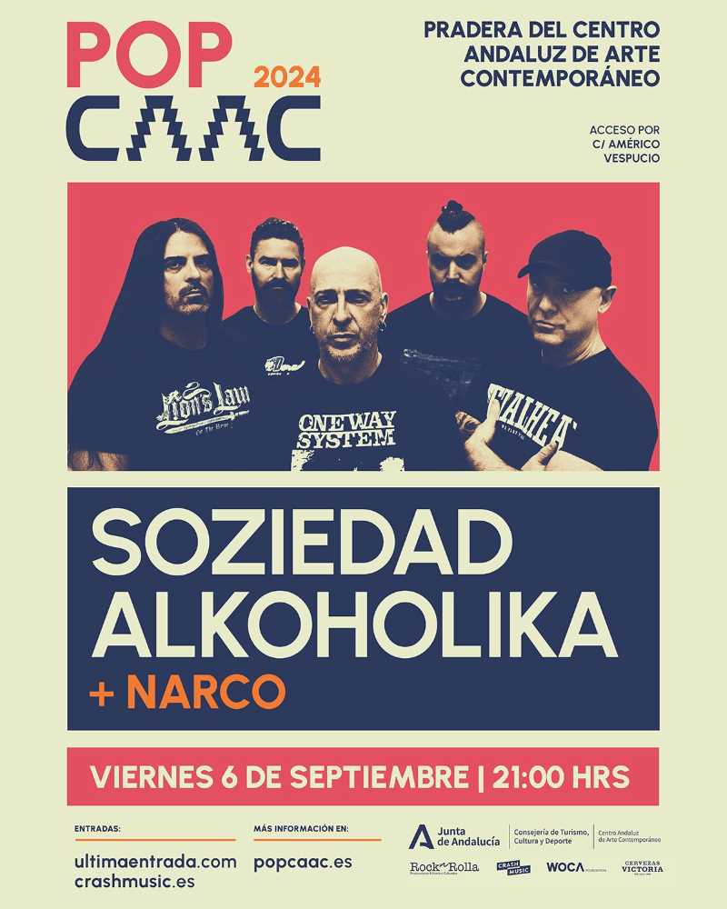 Este viernes 6 de septiembre Soziedad Alkoholika en Sevilla