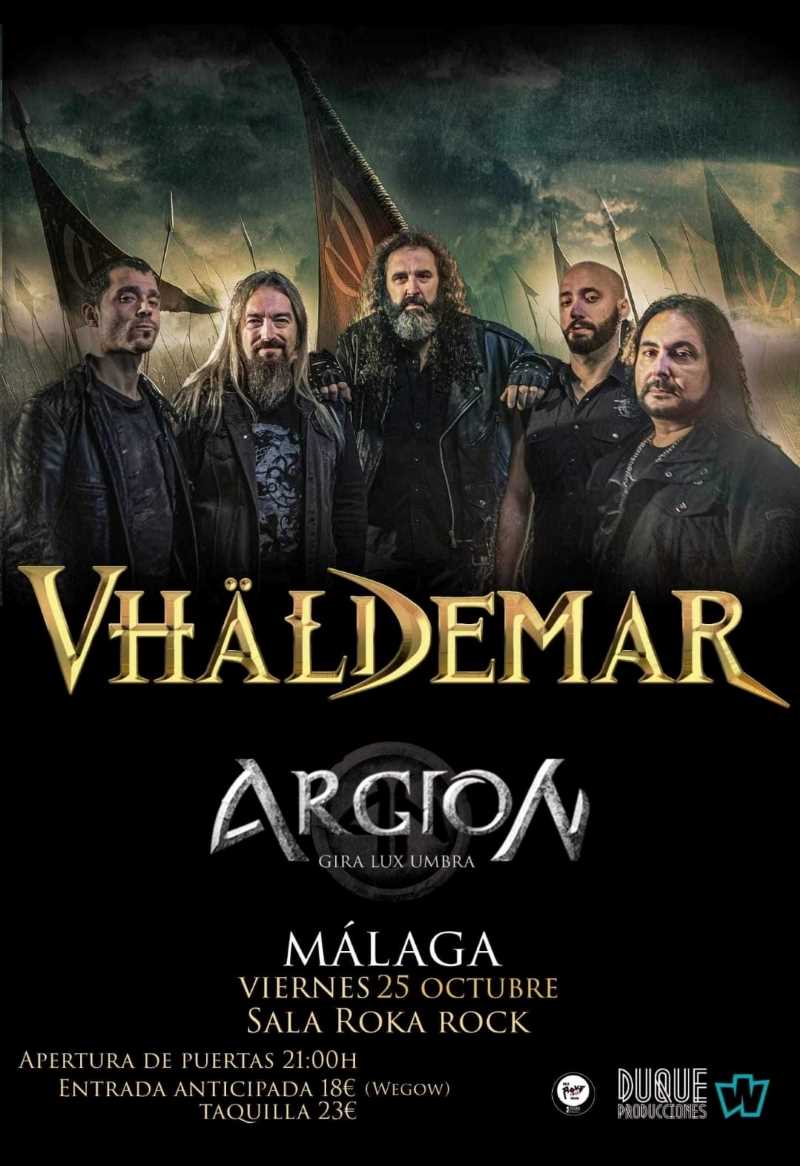 Vhäldemar en Málaga junto con Argion el 25 de octubre