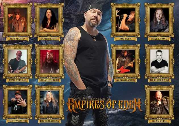 Empires Of Eden, el proyecto australiano de estrellas del Rock, presenta su quinto disco