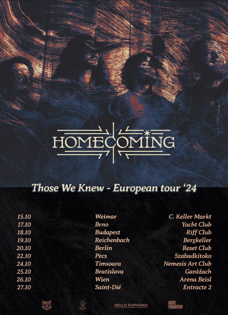 Homecoming presenta su tour llamado «Those We Knew European Tour 2024»