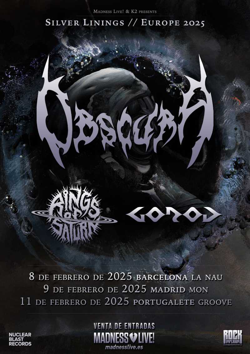 Fechas españolas de Obscura para febrero de 2025