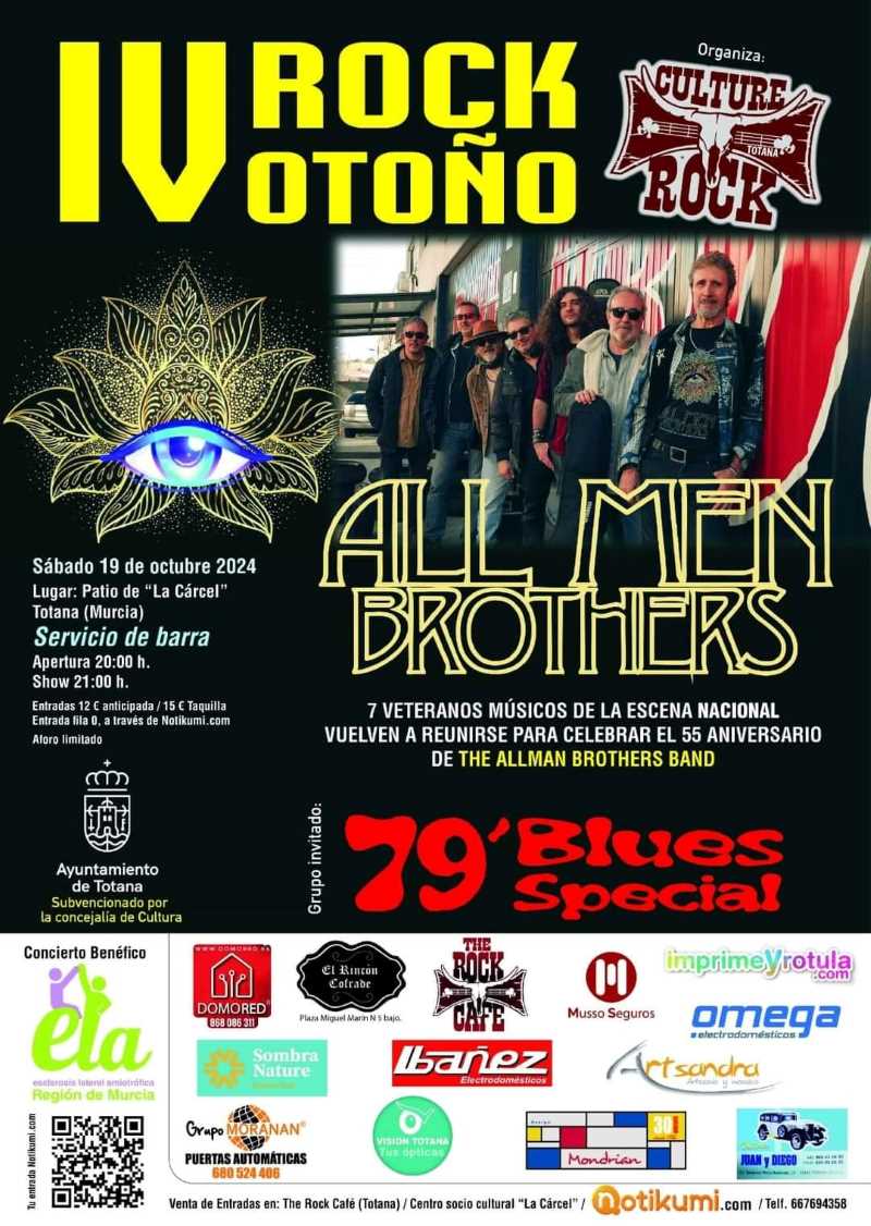 Este sábado 19 de octubre el IV Rock Otoño Festival
