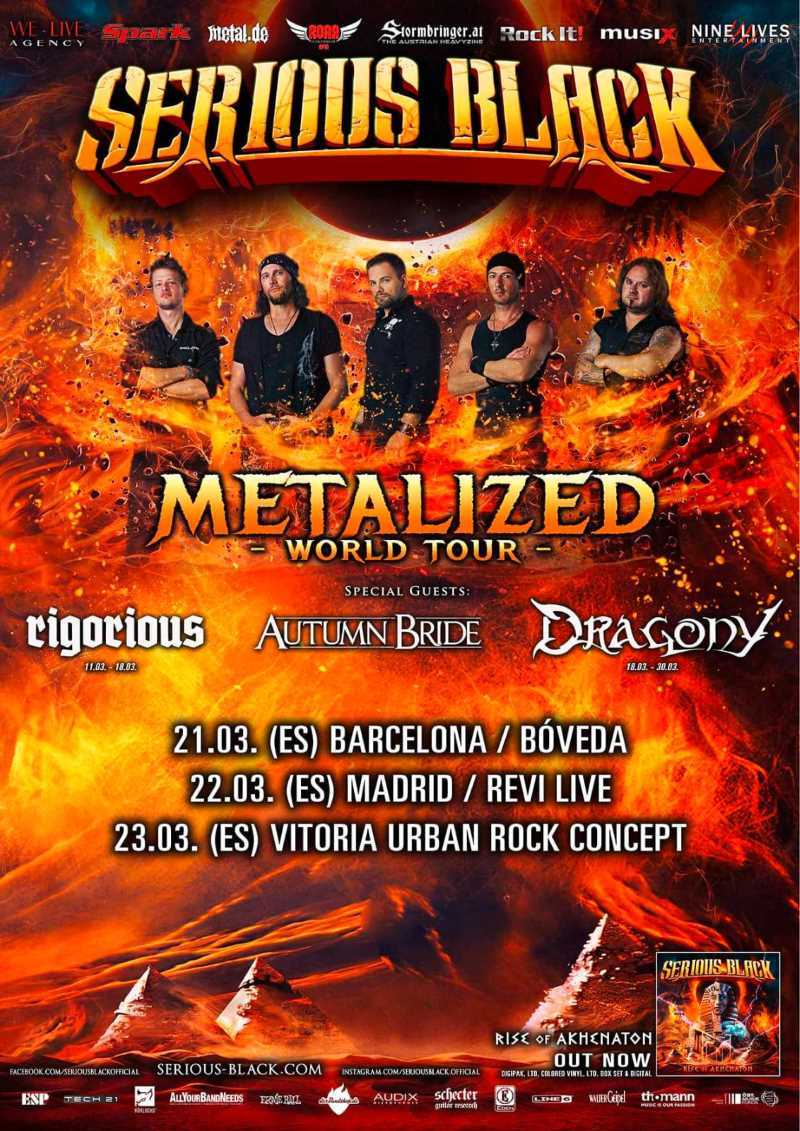 Serious Black - "Metalized World Tour"