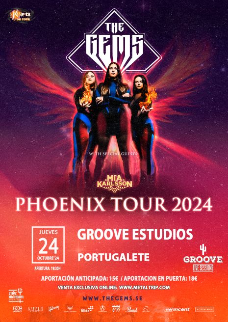 Concierto sorpresa de The Gems y Mia Karlsson en Portugalete este jueves 24 de octubre