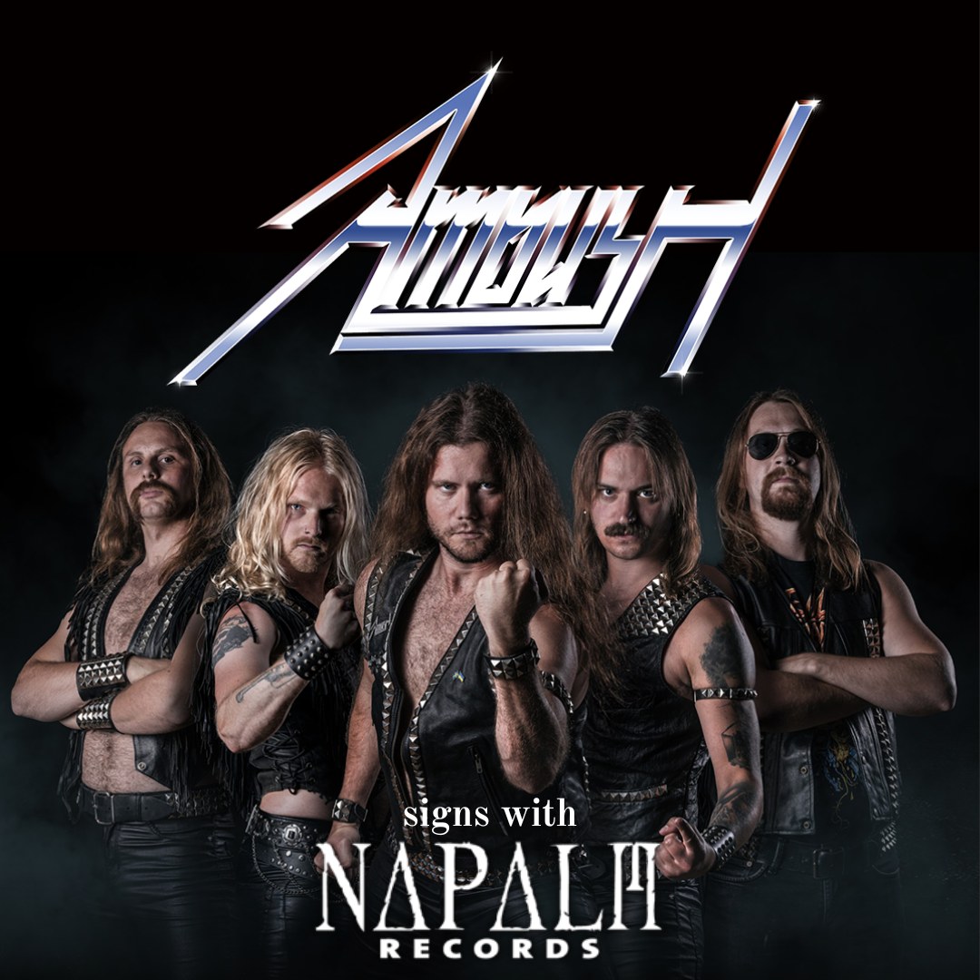 La banda sueca de Heavy Metal Ambush se complacen en anunciar que han firmado un acuerdo con Napalm Records para el lanzamiento de su próximo disco