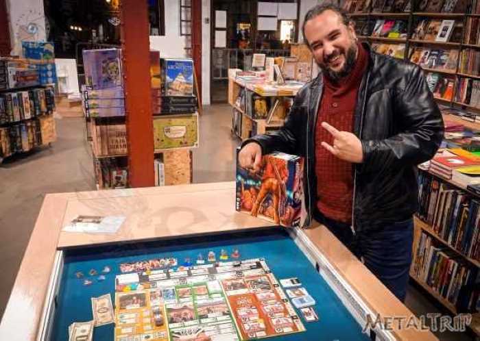 Entrevista a Benjamín Amorín, con motivo del lanzamiento en España del juego de mesa Hard RocK 1977