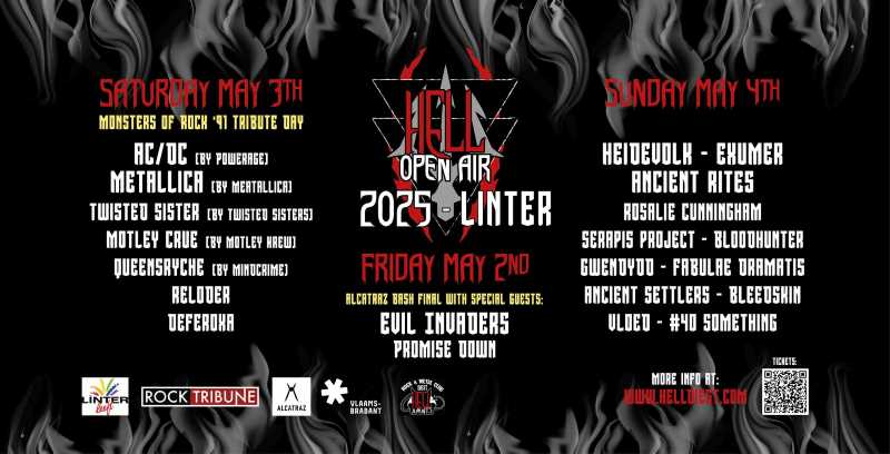 Información del Hell Open Air 2025 de Bélgica