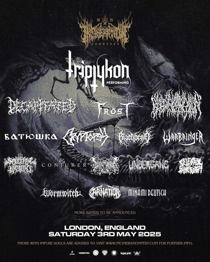 Sigue creciendo el cartel del Incineration Festival 2025