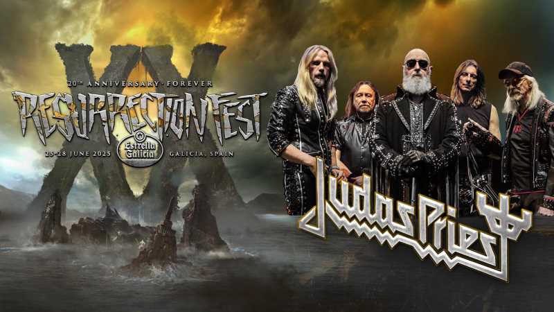 Judas Priest confirmados al Resurrection Fest 2025