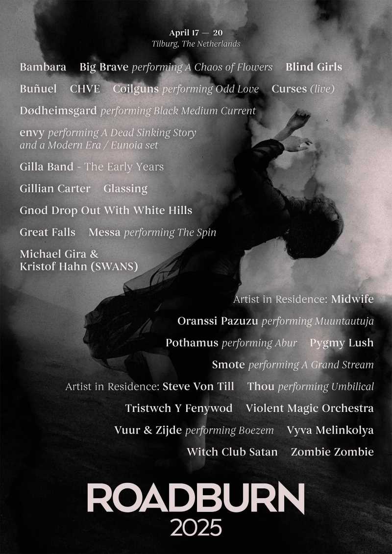 El Roadburn festival 2025 añade más bandas a su cartel