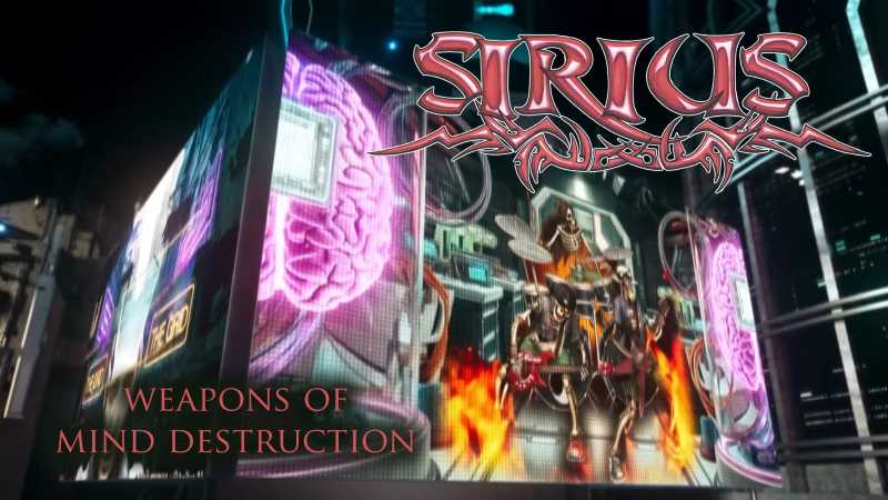 Sirius estrena nuevo lyric video de su canción “Weapons Of Mind Destruction”