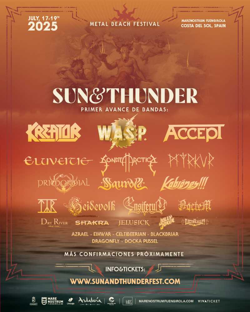 Primeras noticias y confirmaciones del Sun and Thunder 2025