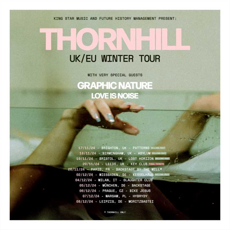 Los australianos Thornhill a pocas fechas de arrancar su tour europeo