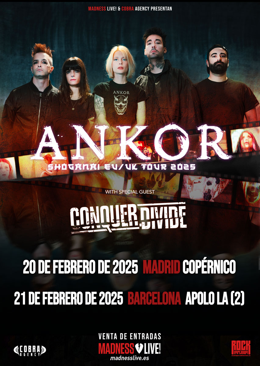Fechas confirmadas en Madrid y Barcelona del quinteto de Barcelona Ankor.