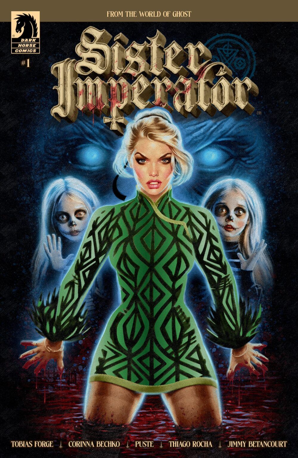 “Sister Imperator”,»Sister Imperator» es una serie de cuatro cómics en colaboración con Tobias Forge de GHOST.