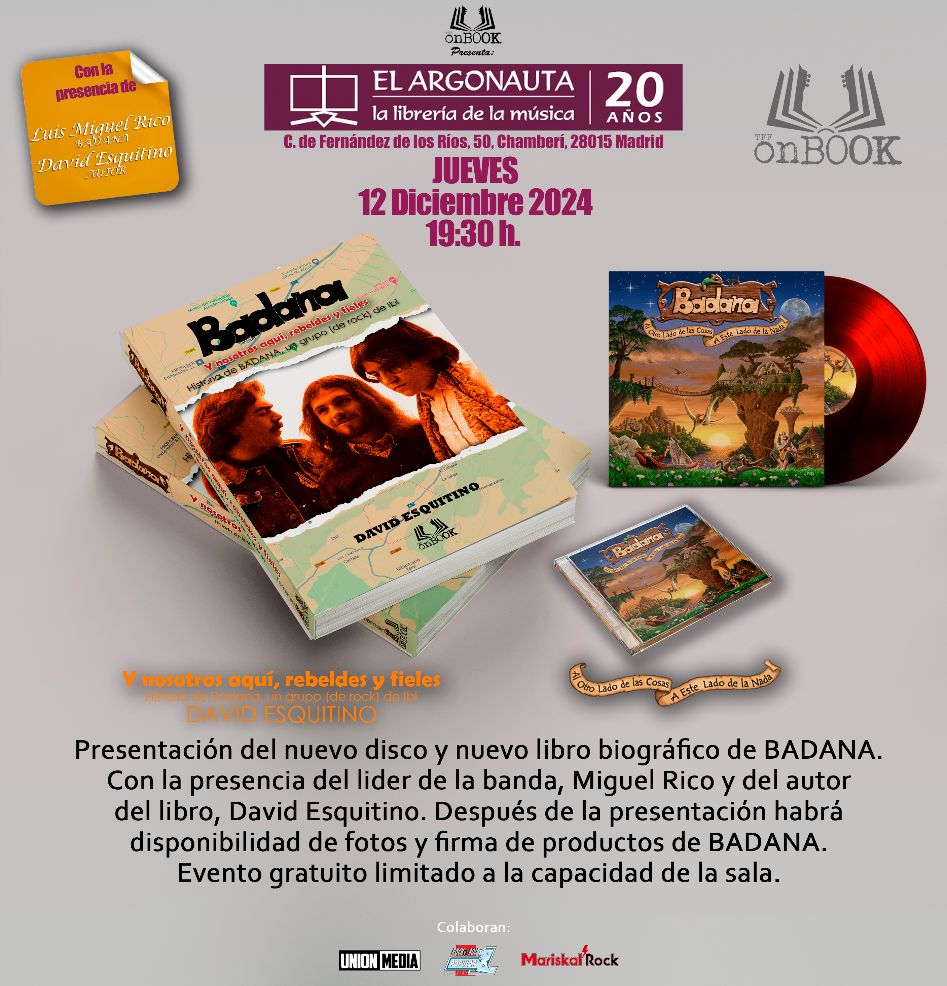 Presentación de la biografía de Badana