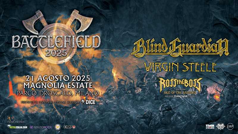Blind Guardian en el Battlefield 2025 de Milán