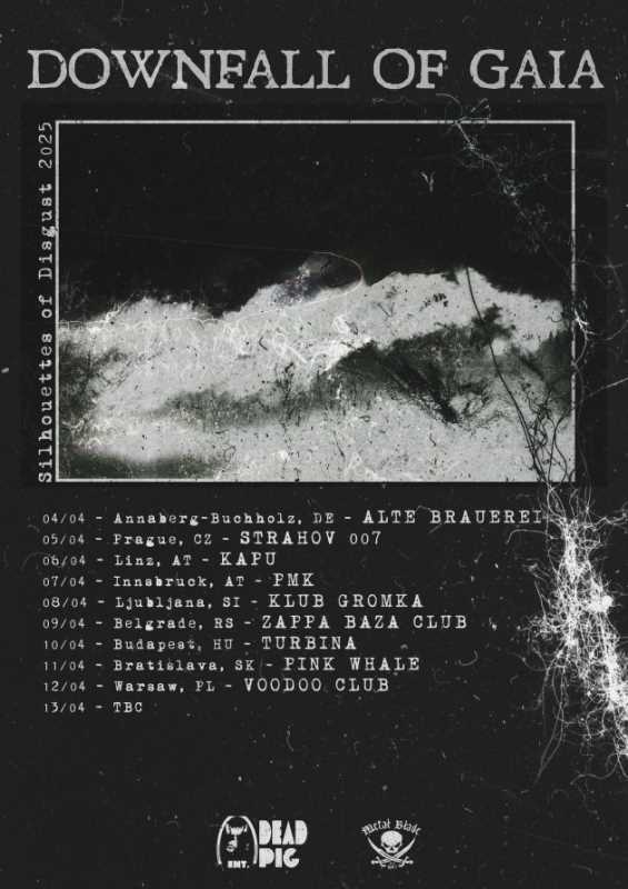 Nuevo tour europeo de Downfall Of Gaia