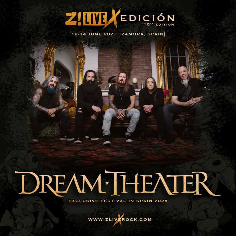 Dream Theater confirmados al Z! Live 2025