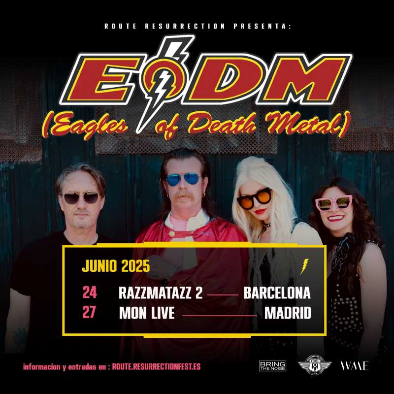 Fechas en Barcelona y Madrid de Eagles Of Death Metal