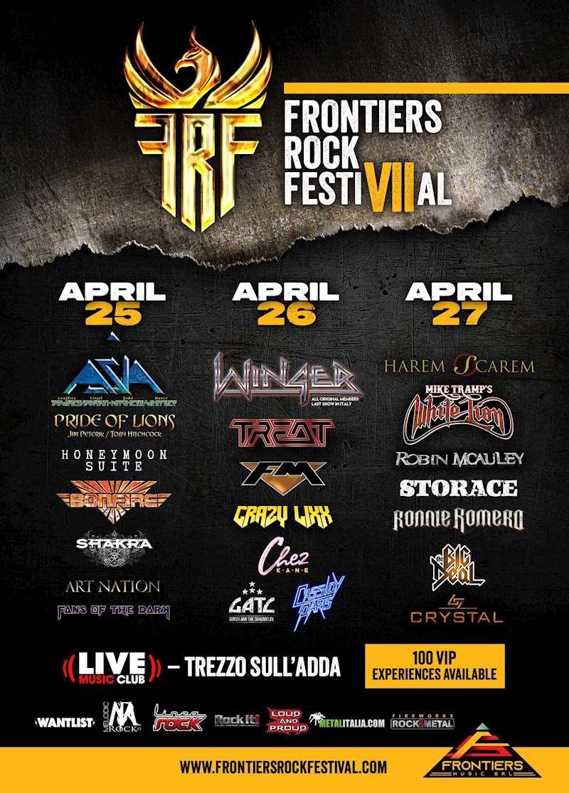 El Frontiers Rock Festival 2025 completa su cartel