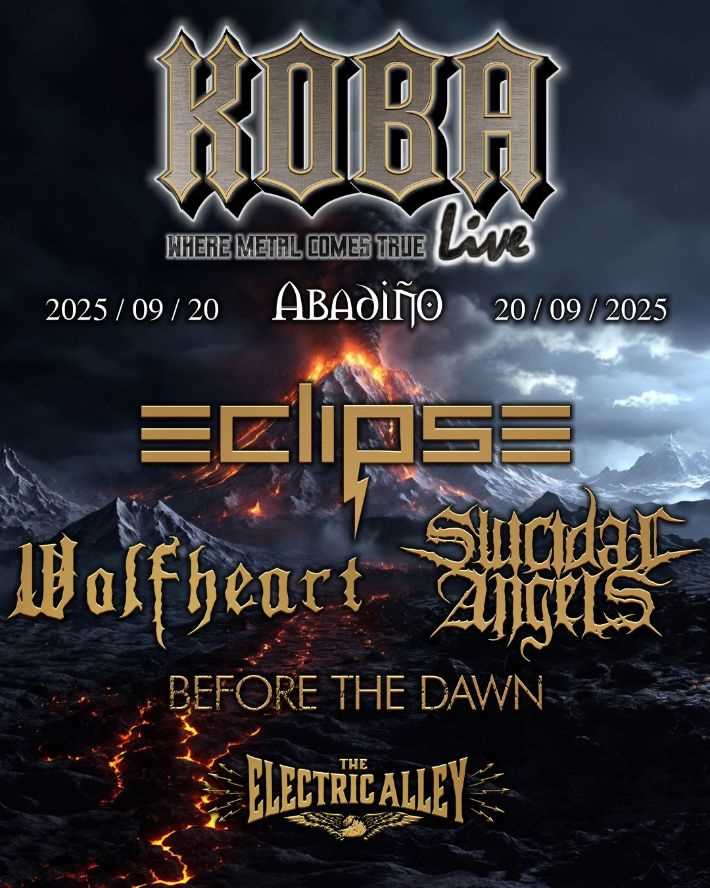 Eclipse y Before The Dawn al Koba Live 2025