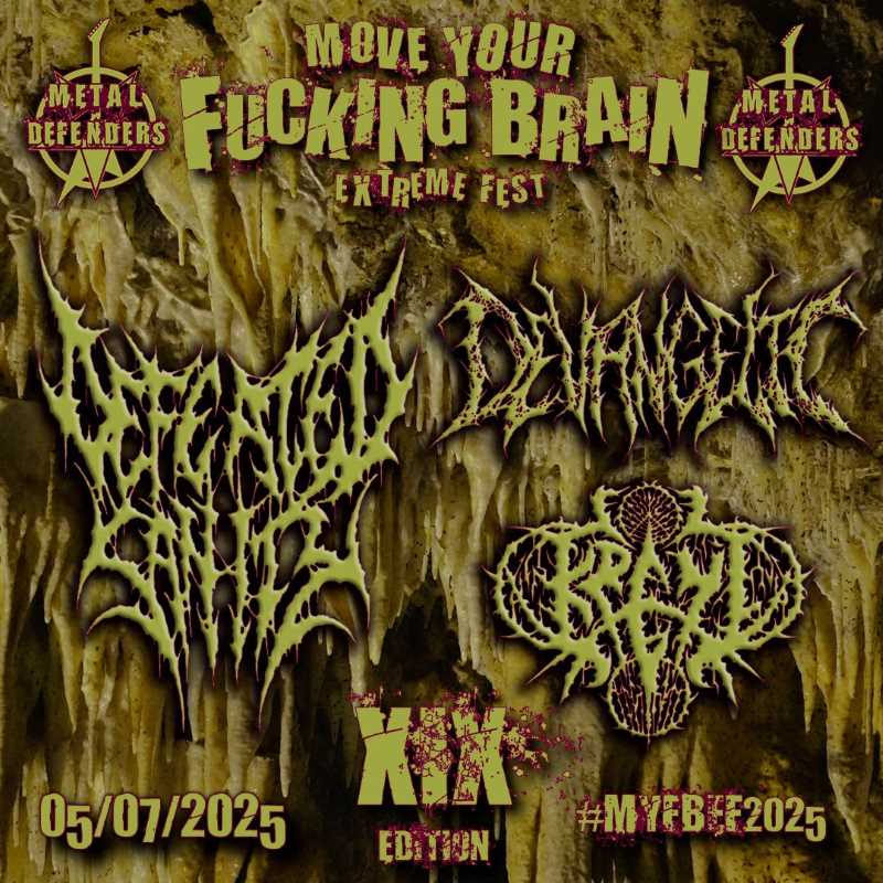 Primeras confirmaciones del Move Your Fuc*ing Brain Extreme Fest 2025