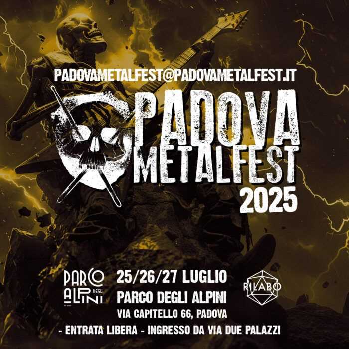 Fecha y localización del festival italiano Padova Metal Fest 2025