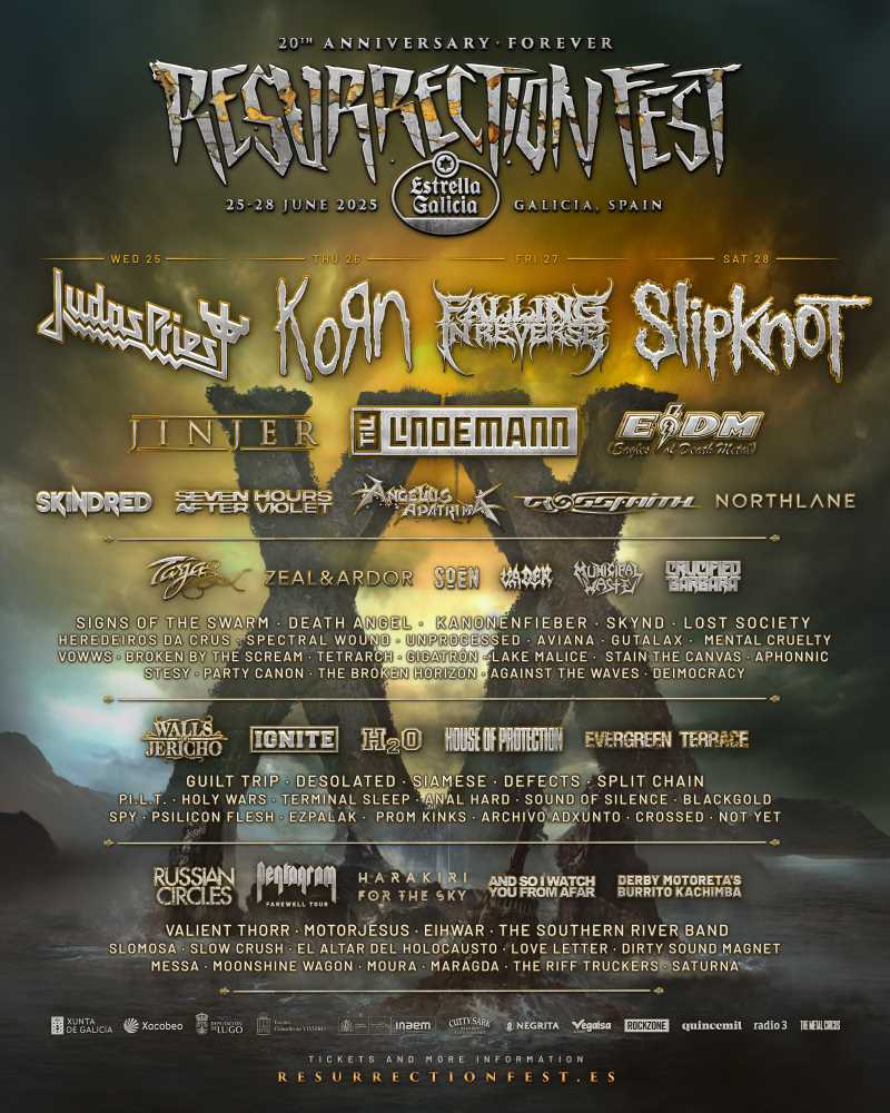 Publicado el cartel del Resurrection Fest 2025