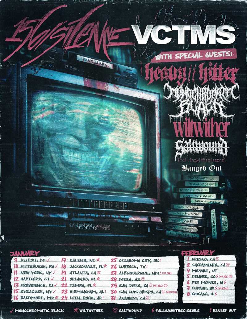 Tour americano de 156/Silence con VCTMS