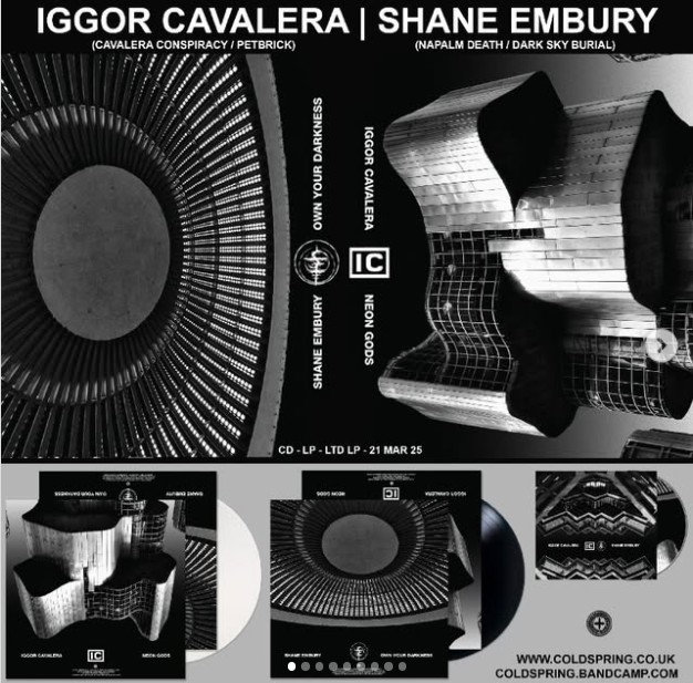 Iggor Cavalera  y Shane Embury han anunciado un nuevo split